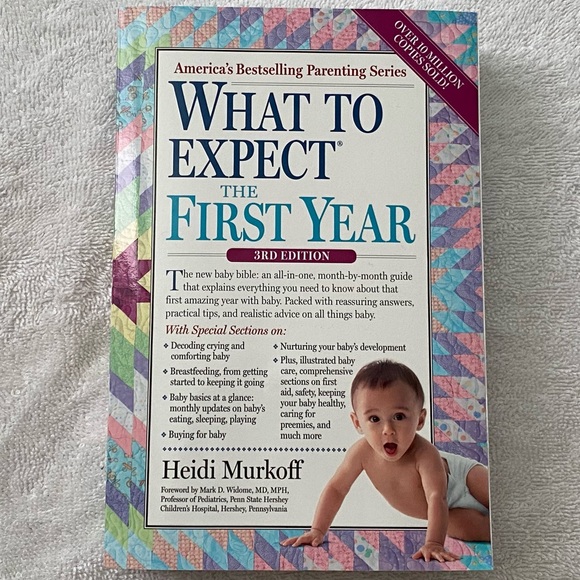 What to Expect First Year parenting book - Picture 1 of 3